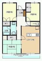 アルカディア祇園101の間取り