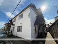 島村ハイツ左奥の外観