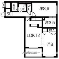 Bolson Sの間取り