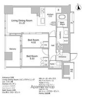 物件の間取り画像