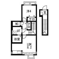 GRANDIR城北206の間取り