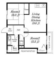 物件の間取り画像