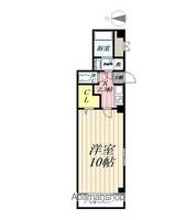埼玉県三郷市中央1丁目の賃貸マンションの間取り