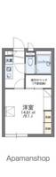レオパレス白旗205の間取り