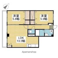 フォブールシュエット303.の間取り