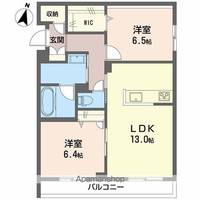 アイビー倉敷 C棟の間取り