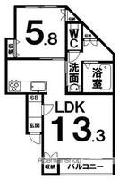 物件の間取り画像
