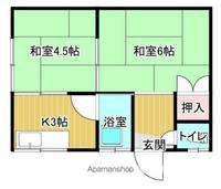 アエル立花6号室の間取り