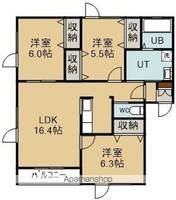 物件の間取り画像