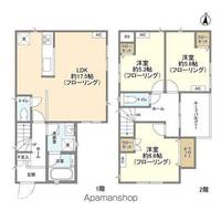 千葉県柏市みどり台4丁目(一戸建)の賃貸物件戸建ての間取り