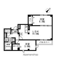 GRAND MAISON NISHICHIBA302の間取り