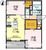 雅の間取り