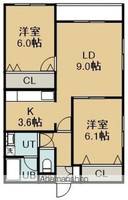 物件の間取り画像
