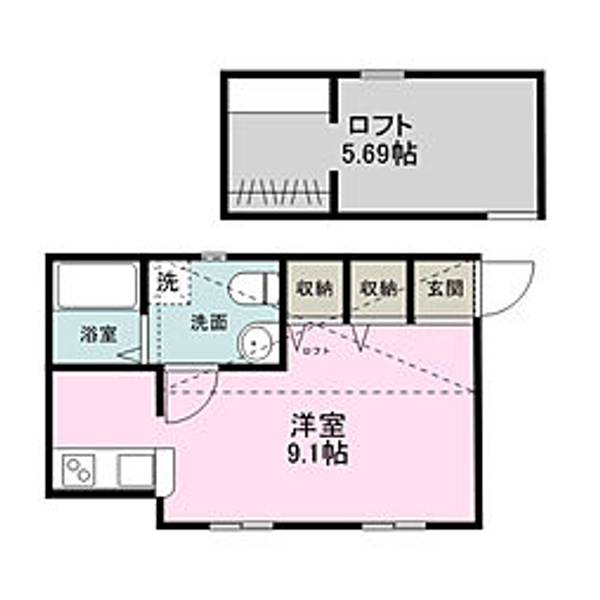 物件の間取り画像