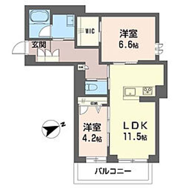 物件の間取り画像