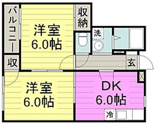 物件の間取り画像