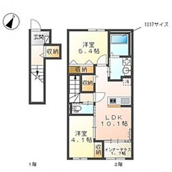 物件の間取り画像