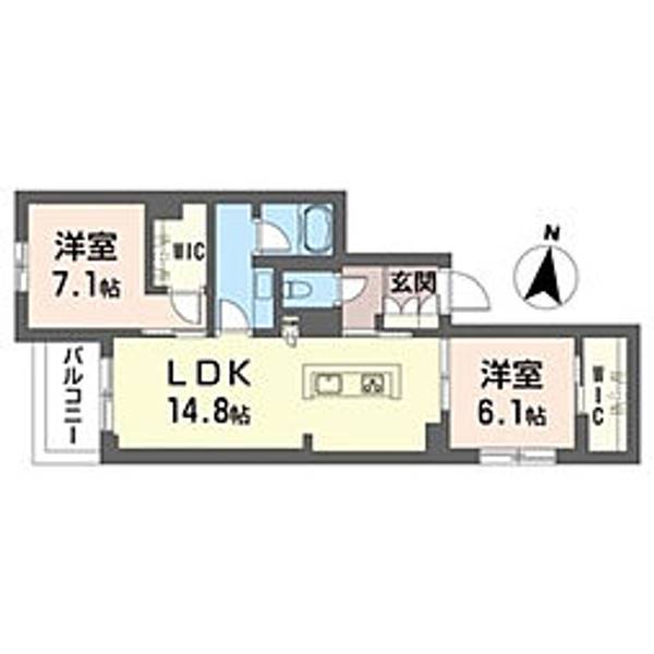 物件の間取り画像