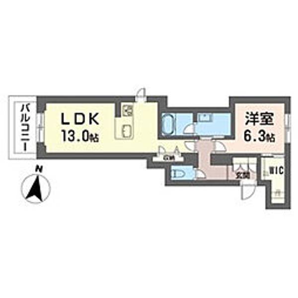 物件の間取り画像