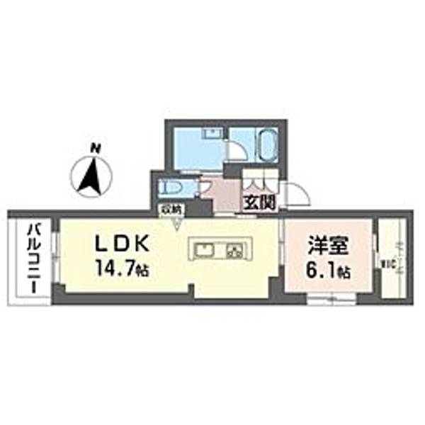 物件の間取り画像