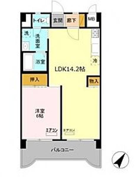 物件の間取り画像