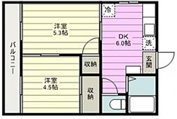 物件の間取り画像