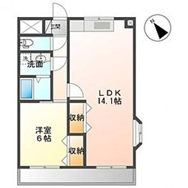 物件の間取り画像