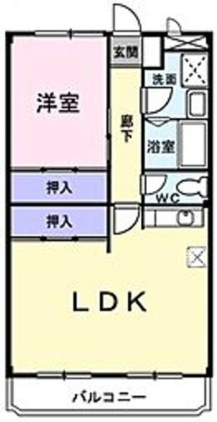 物件の間取り画像
