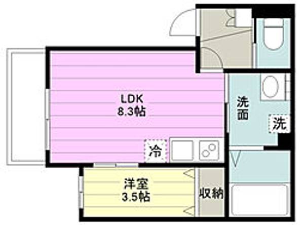 物件の間取り画像