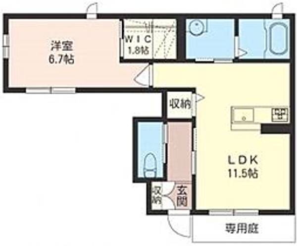 物件の間取り画像