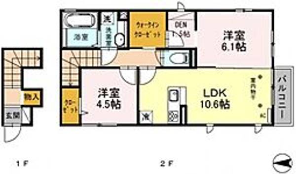 物件の間取り画像