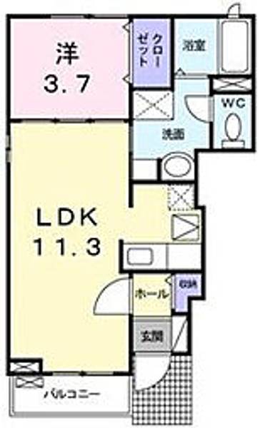 物件の間取り画像