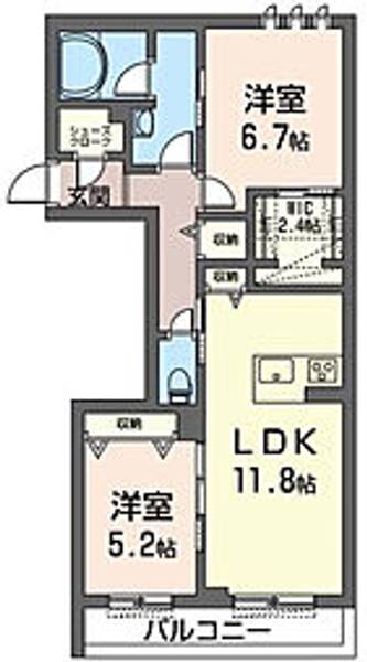 物件の間取り画像