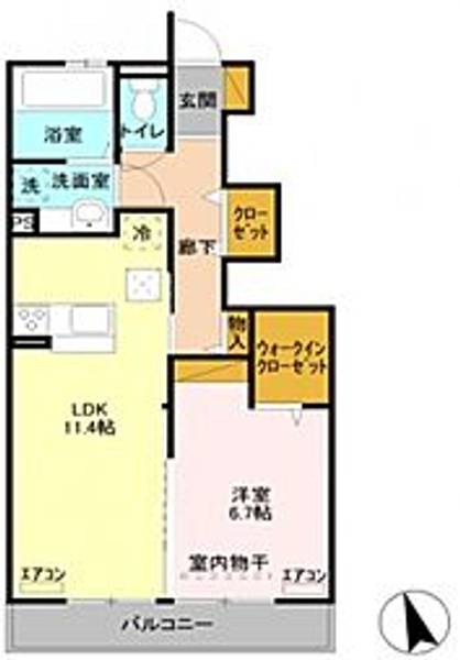 物件の間取り画像