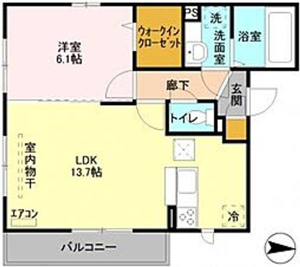 サン クラージュの間取り