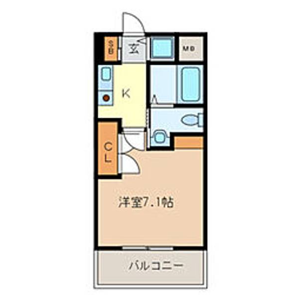 物件の間取り画像