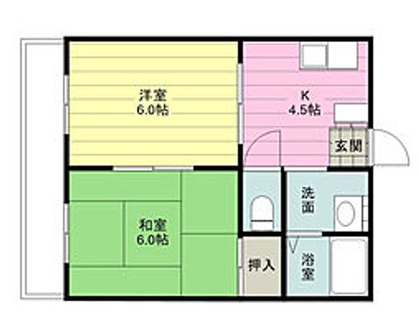 物件の間取り画像