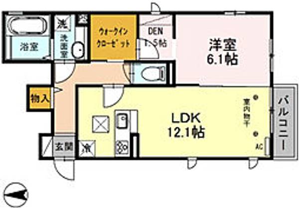 物件の間取り画像