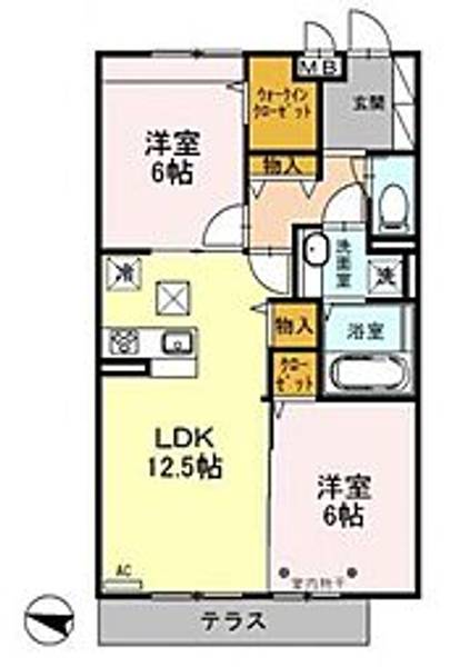 物件の間取り画像