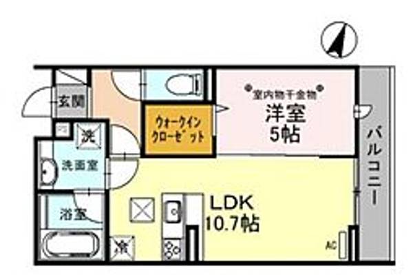 物件の間取り画像