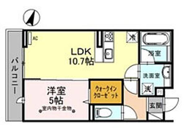 物件の間取り画像