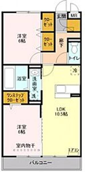 物件の間取り画像