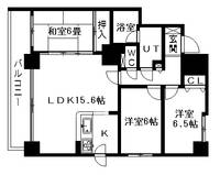 MANSION KURODA山鼻19条902の間取り