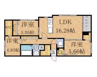 物件の間取り画像