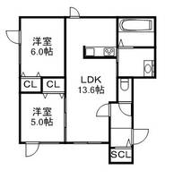 物件の間取り画像