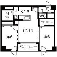 シティレジデンス桑園の間取り