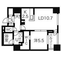 プライムメゾン南2条の間取り