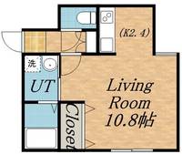 GARDEN SOUTH 1の間取り