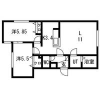 物件の間取り画像