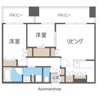 MJSQUARE KOTONI612の間取り